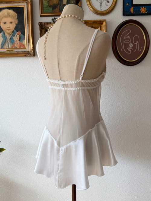 Alana Gale Mini Bridal Peignoir Set Size S