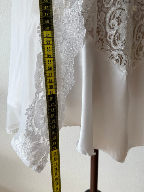 Alana Gale Mini Bridal Peignoir Set Size S