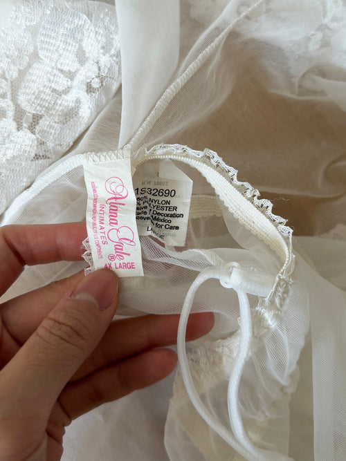 Alana Gale Mini Bridal Peignoir Set Size S