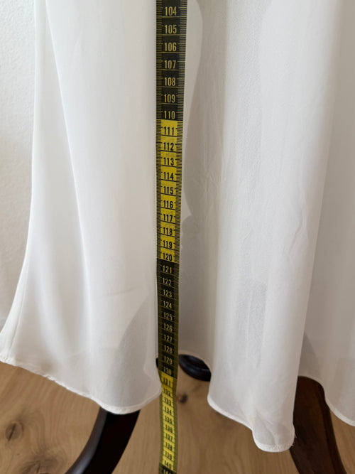 Delicates Sheer Chiffon Maxi Gown Size M