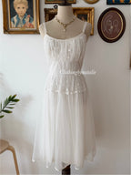 Gotham White Nylon Babydoll Size M