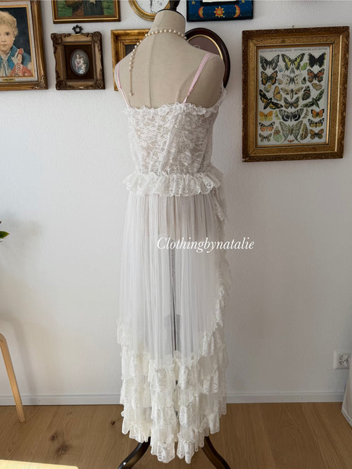 Victorian Style Mesh Maxi Tutu Babydoll Size S/M