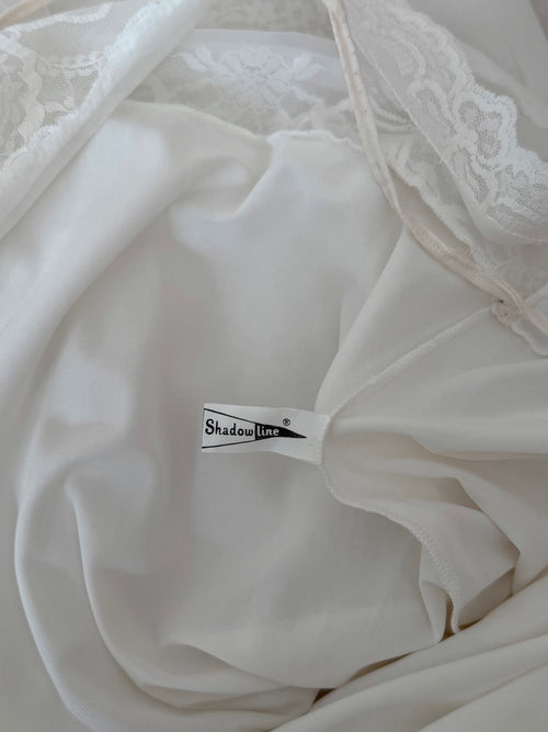 Shadowline Bridal Maxi Nylon Chiffon Gown Size M
