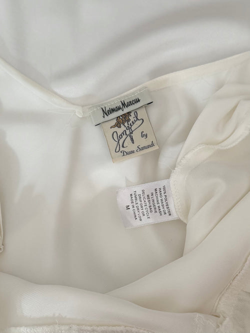Neiman Marcus Bridal Satin Maxi Gown Size S