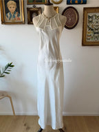 Victoria’s Secret White Maxi Satin Gown Size S