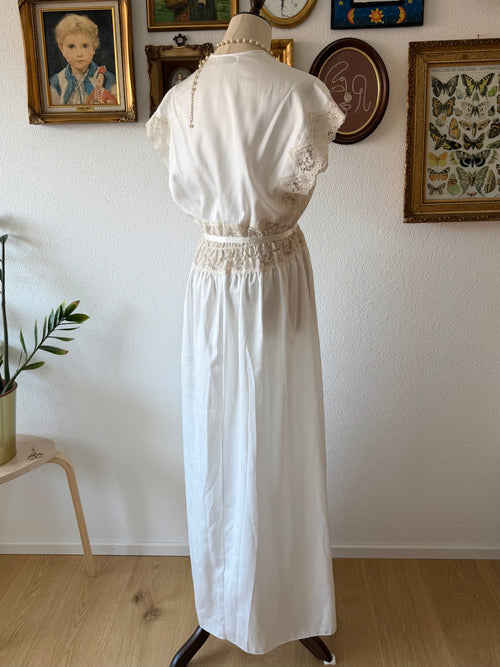 Amaretta Bridal Maxi Satin Gown Size M