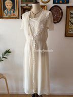 Nilani Bridal Satin Lace Peignoir Set Size S