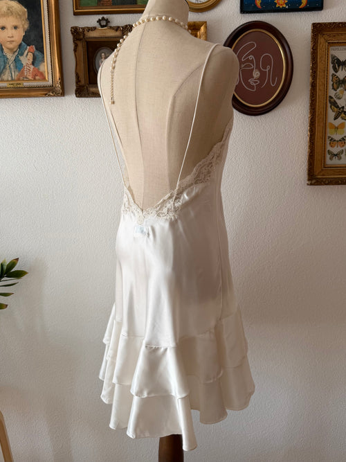 Sara Beth Bridal Satin Peignoir Set Size M