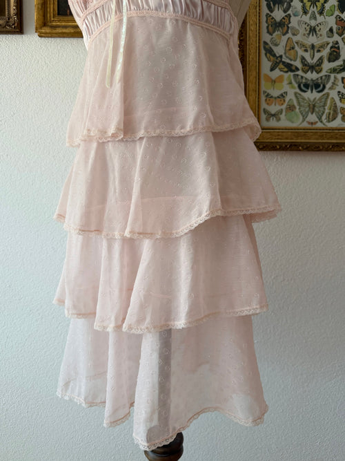 Fairy Tutu Pink Chiffon Babydoll Size S