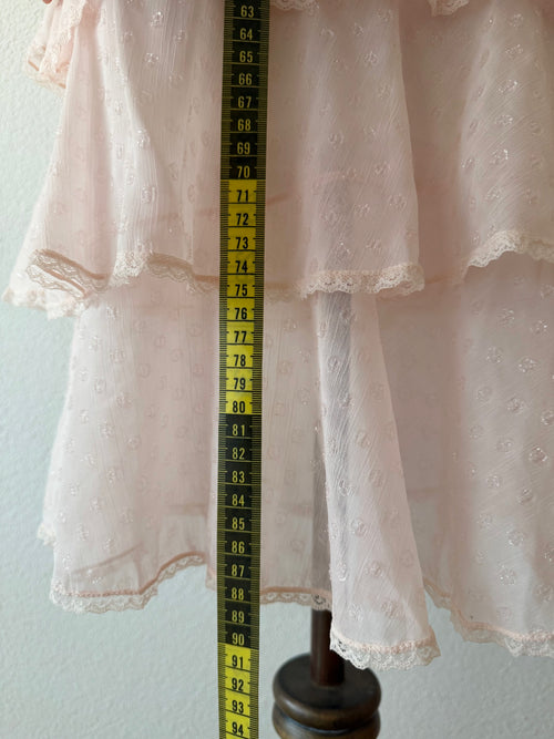 Fairy Tutu Pink Chiffon Babydoll Size S