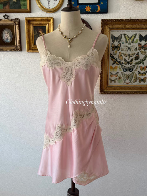 Victoria’s Secret Pink Satin Slip Size S