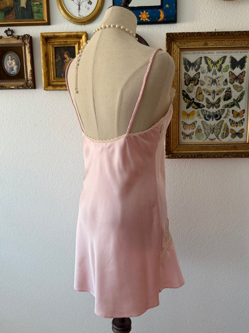 Victoria’s Secret Pink Satin Slip Size S