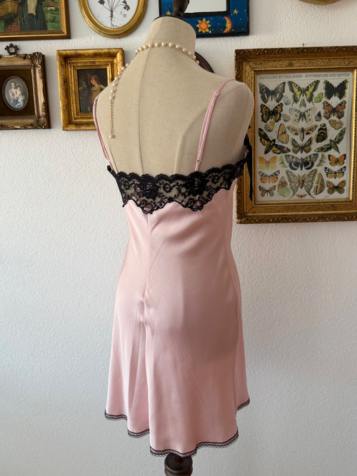 Victoria’s Secret Pink Satin Mini Dress Size S