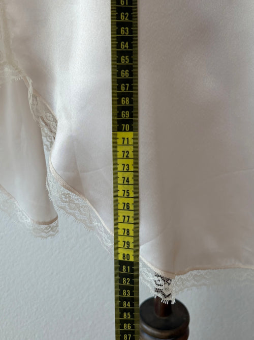 Lingerie Cacique Pink Satin Sleep Shirt Size M