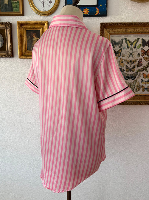 Victoria’s Secret Satin Stripe Pyjama Set Size S