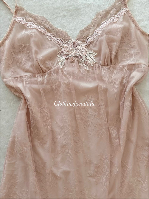 Wacoal Lace Nude Babydoll Size M