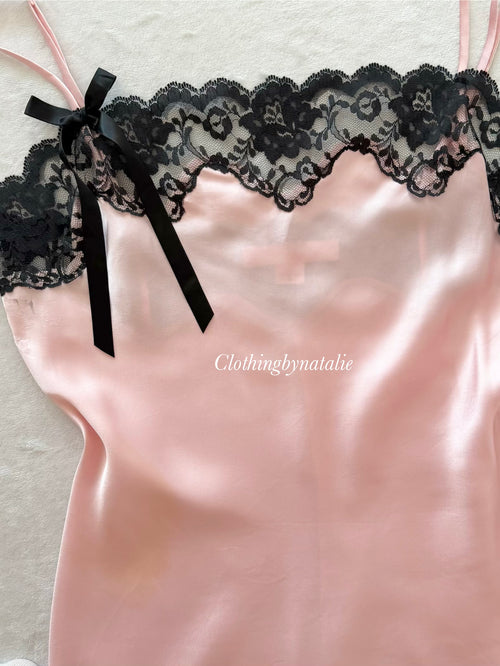 Victoria’s Secret Pink Satin Mini Dress Size S