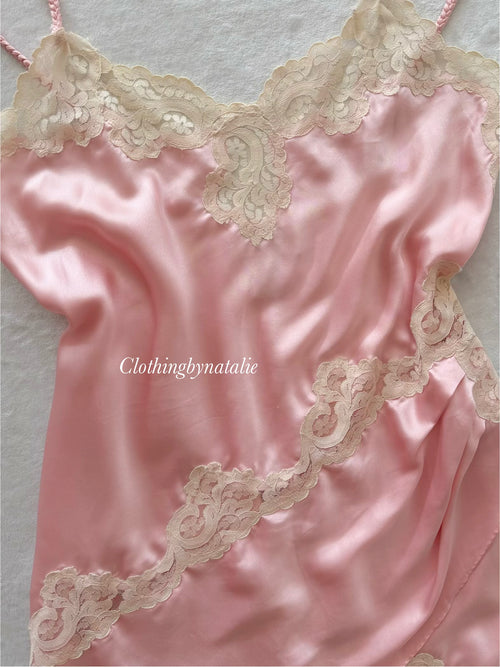 Victoria’s Secret Pink Satin Slip Size S