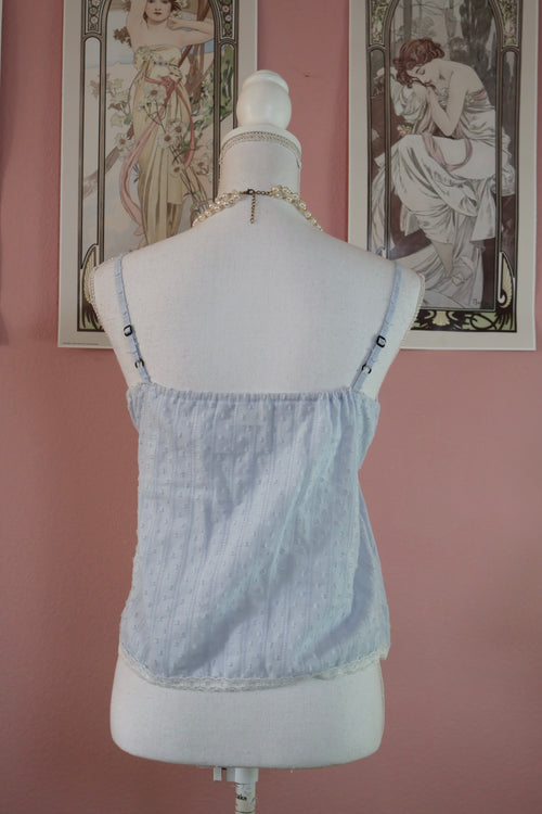 Elena Top Baby Blue (Handmade - S/M/)