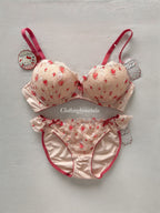 Sanrio Orange Lingerie Set Size 80B/C