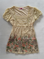 Boho Lace Blouse Size S