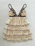 Tutu Brown Mesh Slip Size S