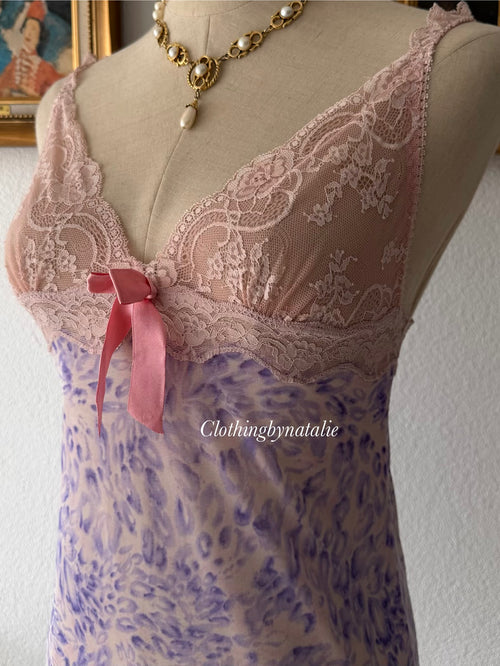 Fairy Purple Mesh Slip Size S