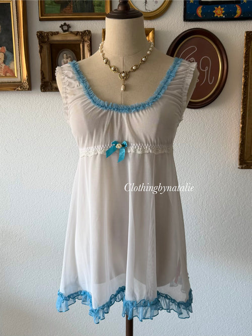 Sheer Mesh Babydoll Size S/M