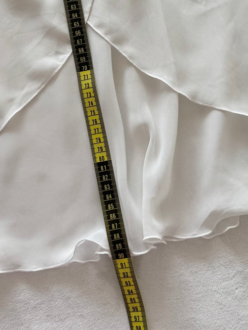 Fairy Sheet White Chiffon Slip size S