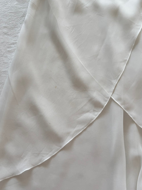 Fairy Sheet White Chiffon Slip size S
