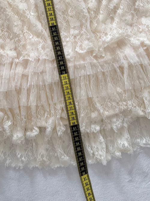 Cream Lace Babydoll Size S