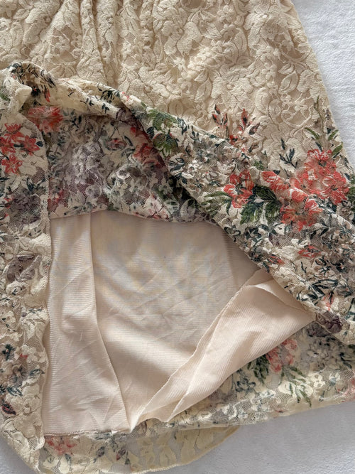Boho Lace Blouse Size S