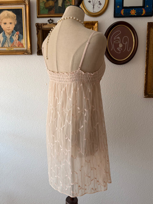 Fairy Embroidery Lace Slip Size S/M