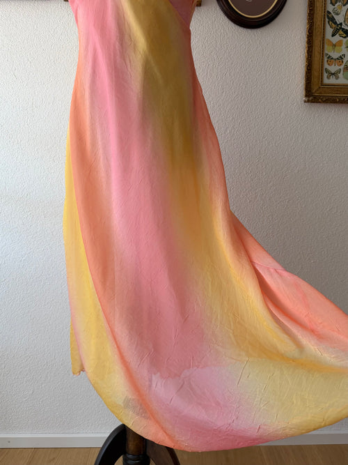 Vivien Ombré Chiffon Maxi Gown Size S/small M