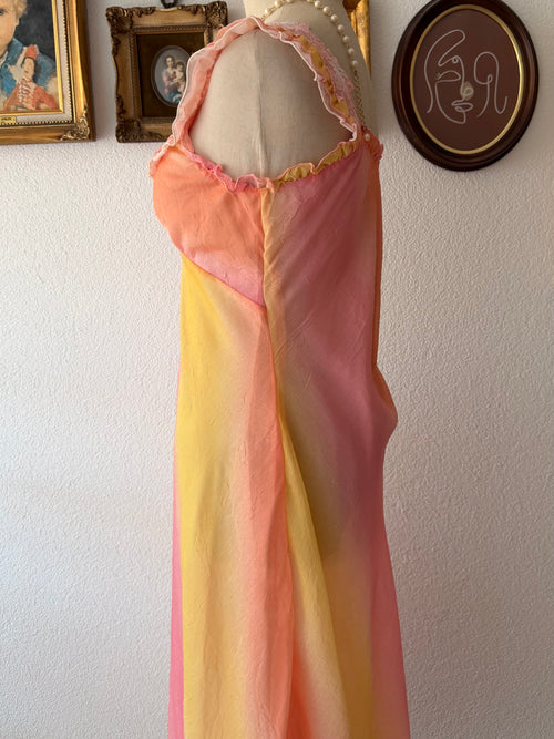 Vivien Ombré Chiffon Maxi Gown Size S/small M