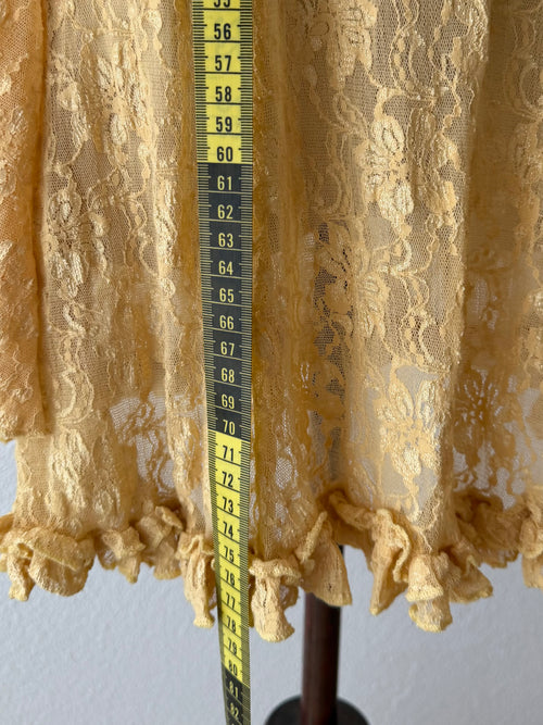 Escanté Stretchy Lace Babydoll Size M