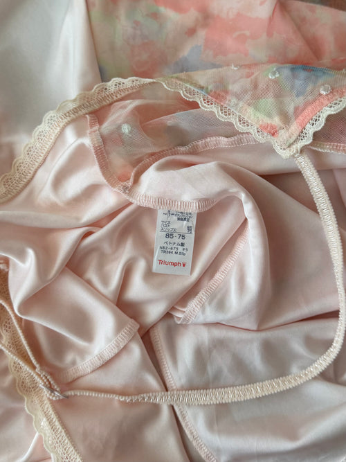 Triumph Orange Nylon Mini Dress Size S