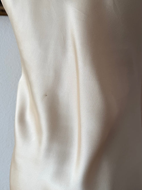 Coquette Lace Satin Slip Dress Size S/small M