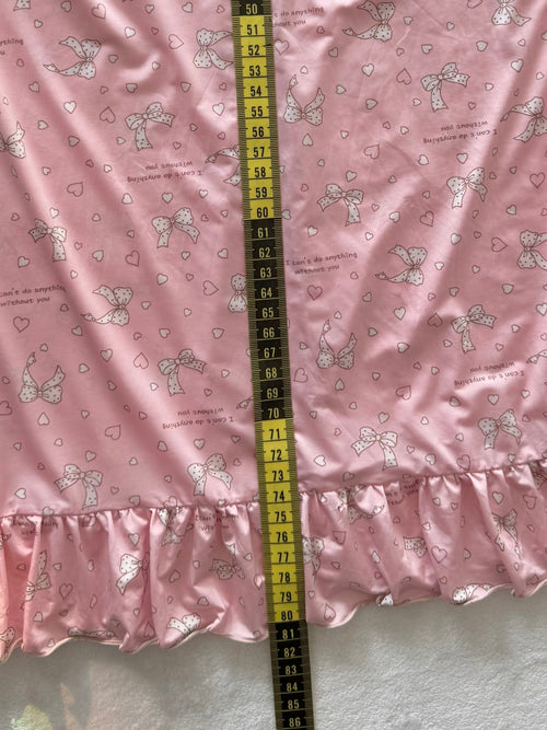 Soft Pink Nylon Slip Size M