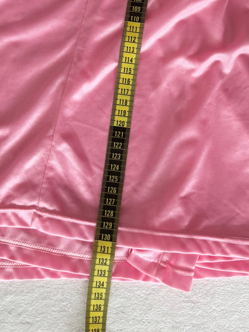 Romantic Pink Nylon Nightgown Size S/M