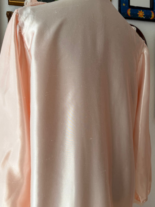 Ilise Stevens Maxi Satin Nightgown Size M