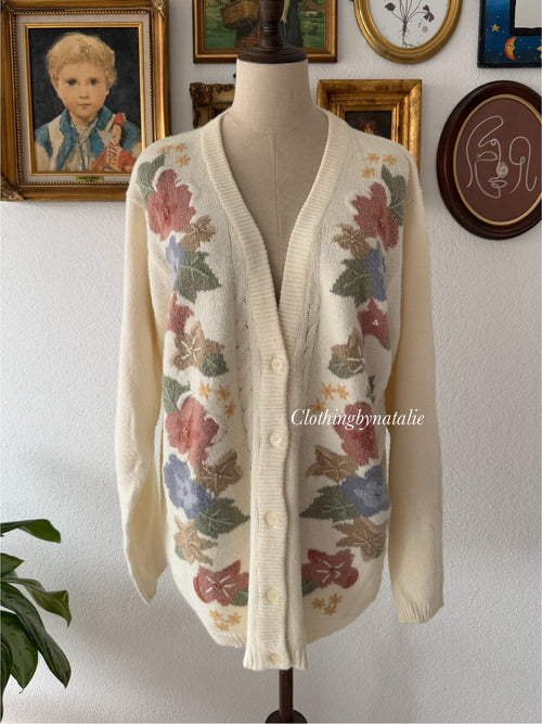 Alfred Dunner Knit Cardigan Size M