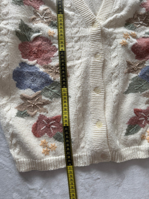 Alfred Dunner Knit Cardigan Size M