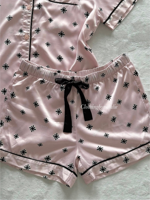 Victoria’s Secret Pink Satin Pyjama Set Size S