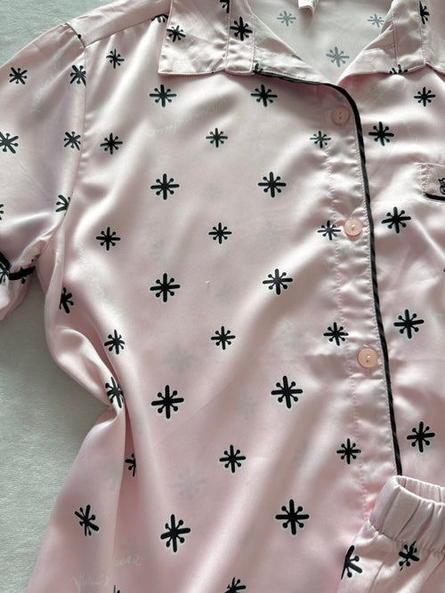 Victoria’s Secret Pink Satin Pyjama Set Size S