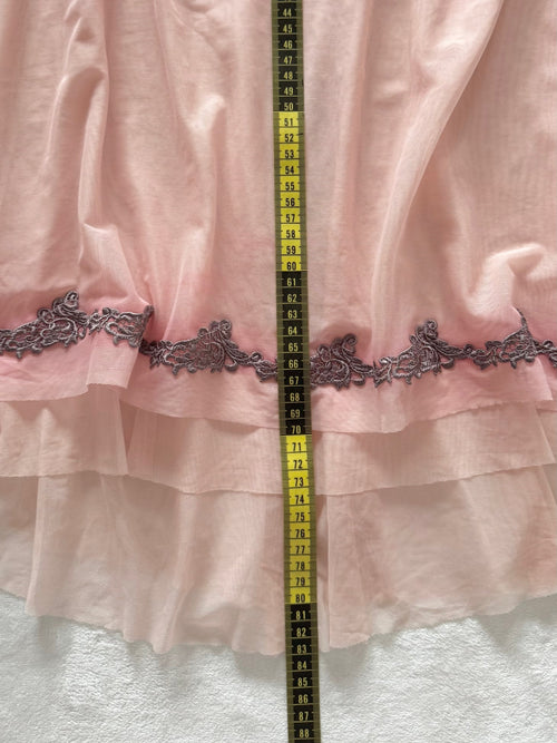 Ombré Pink Mesh Babydoll Size M