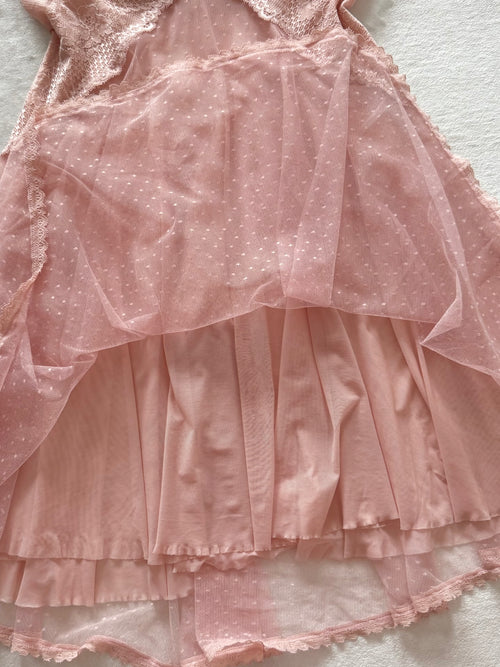 Fairy Pink Mesh Babydoll Size S/M