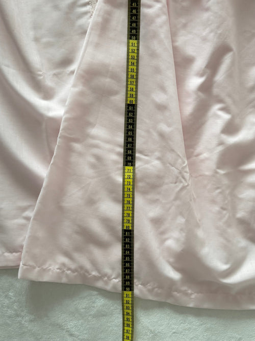 Vintage Blush Pink Cotton Nightgown Set size M