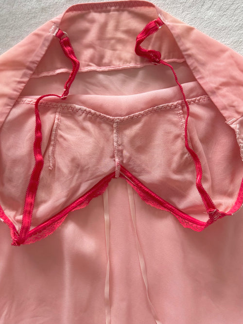 Fairy Pink Chiffon Slip Size S