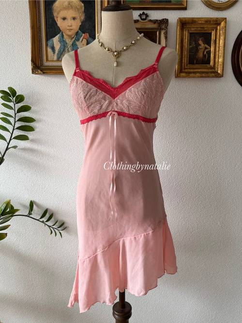 Fairy Pink Chiffon Slip Size S